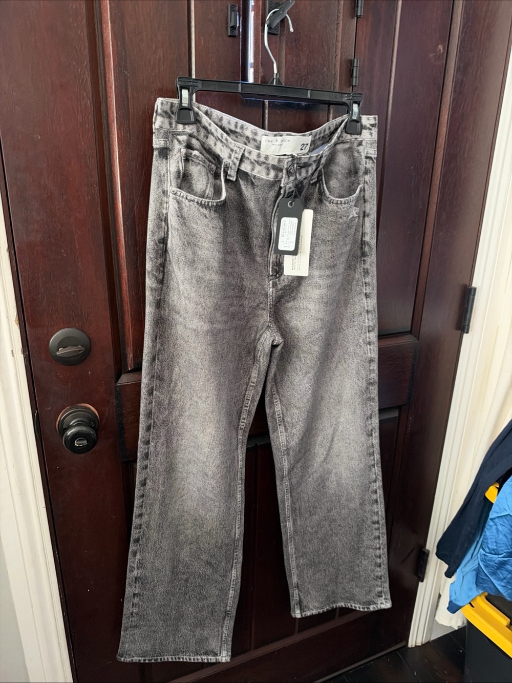 rag & bone Miramar Terry jeans Sophie full length in kimber wash